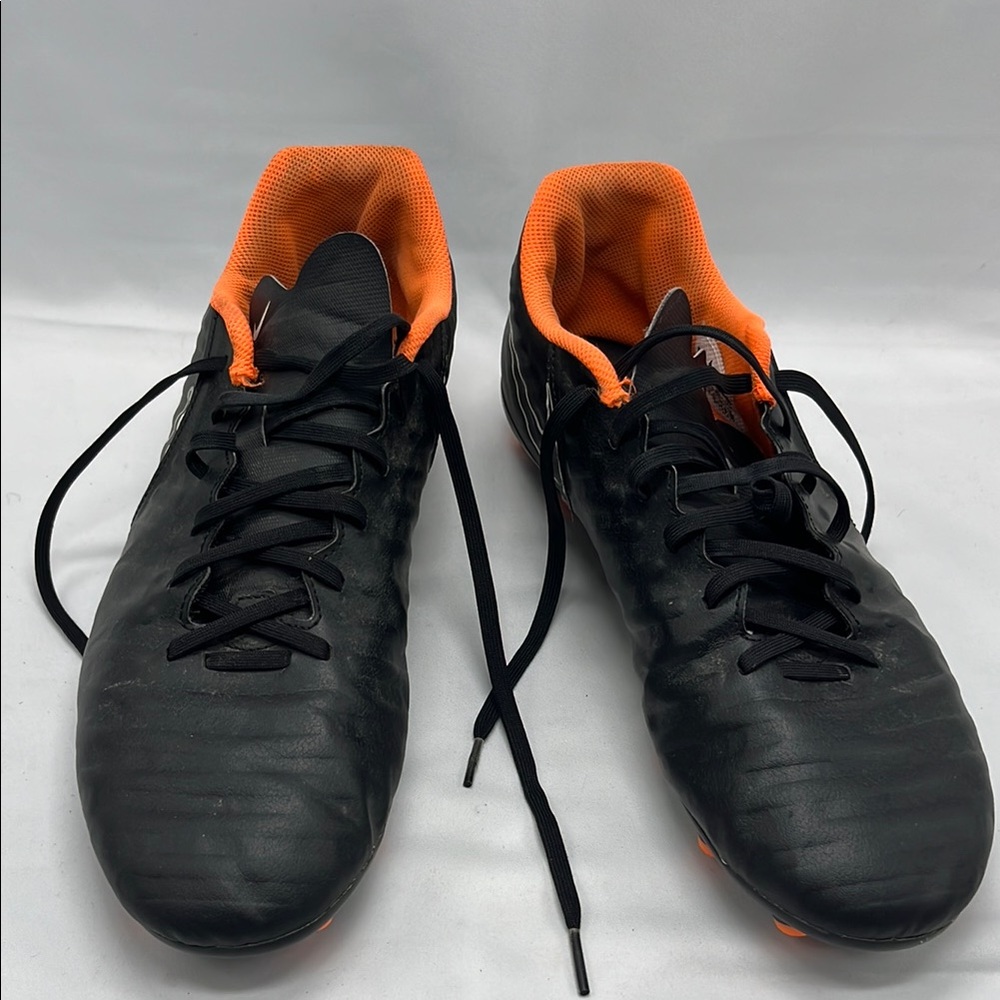 Black and Orange Men's Athletic Shoes